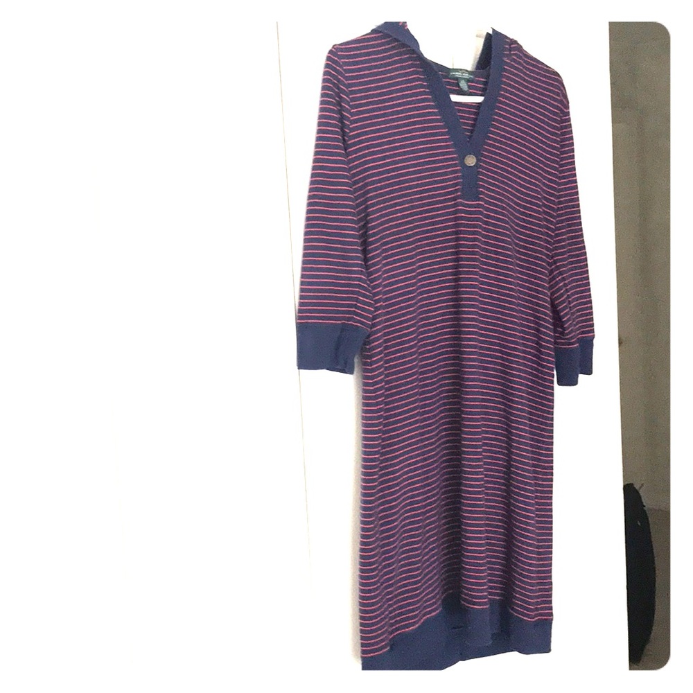 Ralph Lauren cotton dress with hoodie